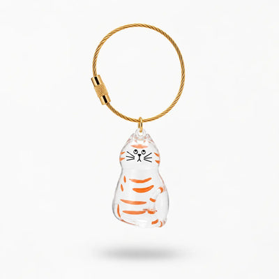 Mivora TüyHatıra™ Kedi Tüyü Hatıra Anahtarlığı