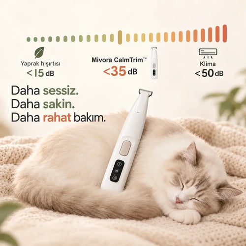 Mivora CalmTrim – Sessiz Hassas Bölge Bakım Trimmerı