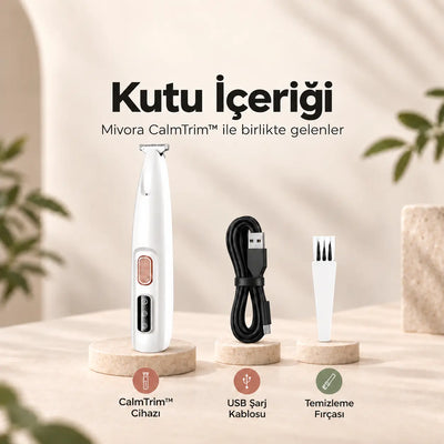 Mivora CalmTrim – Sessiz Hassas Bölge Bakım Trimmerı