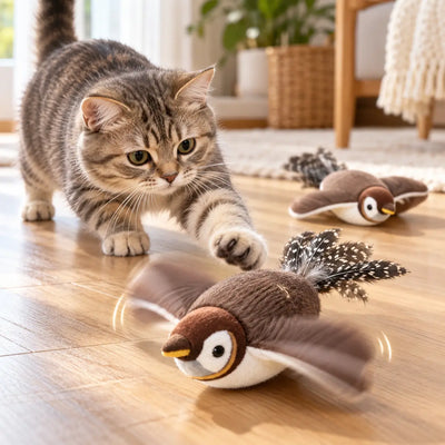 Mivora AvcıKuş™ Hareketli Kedi Oyuncağı